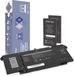 Batterie MITSU pour Dell Latitude 5320 7320 7420 7520 - 15,2 V 4144 mAh (63 Wh)