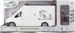 Voiture pour chevaux à piles avec figurine de cheval