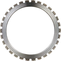 Disque annulaire diamanté 400 mm pour béton et pierre – disque segmenté de coupe