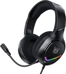 Casque gaming Onikuma X31 avec éclairage RVB et transducteurs 50 mm