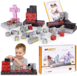 Jeu de construction magnétique pour enfants 160 pièces