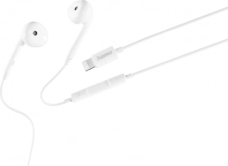 Écouteurs filaires intra-auriculaires avec connecteur Lightning et microphone Glow