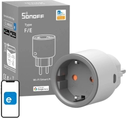 prise intelligente Wi‑Fi Sonoff avec mesure de la consommation 16 A