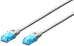 Câble patch RJ45 U/UTP catégorie 5e PVC Blanc 1 m