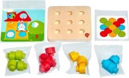 Mosaïque colorée à gros chevilles LUCY & LEO