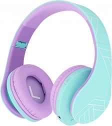 Casque sans fil pour enfants PowerLocus PLED – Bleu-violet
