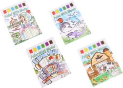 set de peinture créatif avec aquarelles – 6 couleurs et pinceau