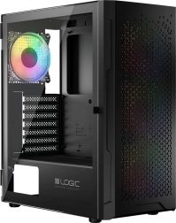 Boîtier PC LOGIC Aramis ARGB Midi USB 3.0 noir