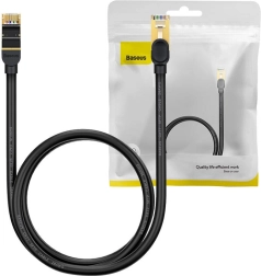 Câble Ethernet Baseus RJ45, 10 Gb/s, 1 m, noir