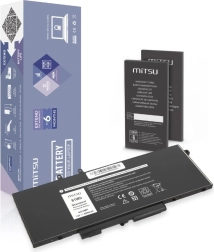 Batterie MITSU pour DELL Latitude 5400/5500/5510, 8000 mAh 61 Wh, 7,6 V