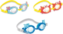 Lunettes de plongée pour enfants avec motifs d’animaux INTEX