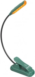 Lampe sans fil Glocusent mini à pince, USB-C verte