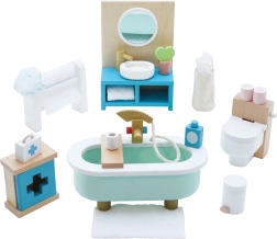 Le Toy Van Daisylane mobilier de salle de bain pour maison de poupée