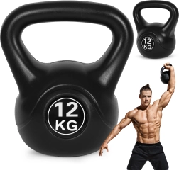 Kettlebell 12 kg ModernHome pour renforcement