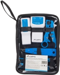 Kit d'outils pour l'installation LAN avec testeur RJ45 RJ11
