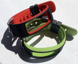 Bracelets originaux pour U‑Band 116HR Color – rouge et vert
