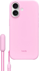Coque avec dragonne et support compatible MagSafe pour iPhone 17 – rose sable