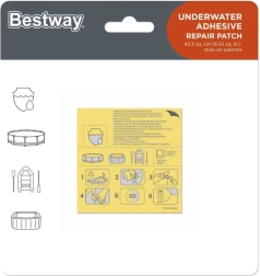 Kit de réparation de patches pour piscine Bestway