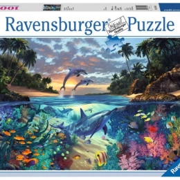 Puzzle Ravensburger Baie Corallienne 1000 pièces