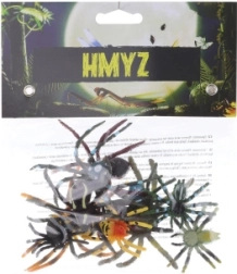 Araignées en plastique 10 pcs en sachet