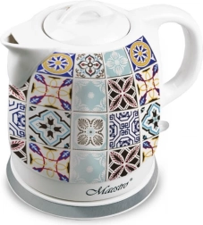 Bouilloire électrique en céramique 1,5 l 1200 W MAESTRO PORTO