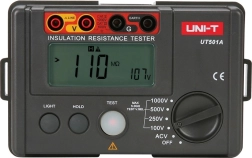 Testeur de résistance d’isolement UNI‑T UT501A