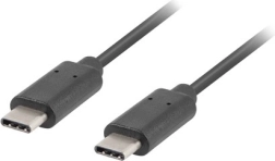 Câble USB-C vers USB-C 2.0, 1 m, noir