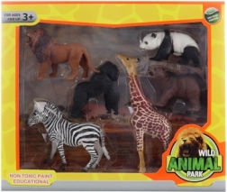 Set d’animaux sauvages en plastique pour enfants