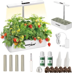 Pot de fleurs hydroponique intelligent GREENBLUE GB133 pour la culture domestique d’herbes et de légumes