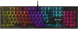 Clavier de jeu mécanique tracer gamezone unique pudding rgb, usb