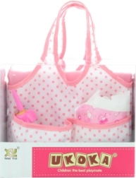Sac avec accessoires pour poupée