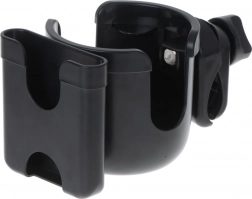 Support universel pour bouteille et téléphone pour poussette ou vélo 2 en 1