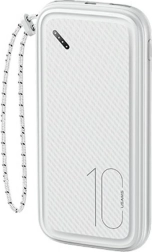 Batterie externe PB56 10000 mAh 2xUSB blanche