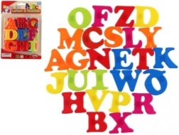 Lettres magnétiques pour enfants 4 cm, ensemble coloré