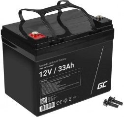 Batterie AGM sans entretien 12V 33Ah Green Cell