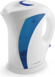 Bouilloire électrique Iguazu 1.7L blanc-bleu