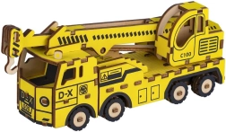 Woodcraft puzzle 3D en bois Chariot-grue