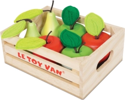Le Toy Van caisse en bois avec pommes et poires