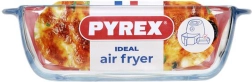 Pyrex plat à gratin carré en verre borosilicaté 1 l (20 × 17 × 6 cm)