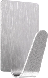 Crochet autocollant en acier inoxydable 1,5 × 2,5 cm