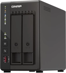 QNAP TS-253E (8 Go de RAM) NAS à deux baies avec Intel Celeron