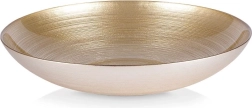 Bol en verre doré 30 cm, 2,2 l