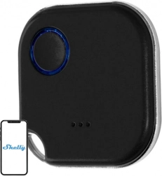 Shelly BLU Button 1 bouton sans fil pour actions et scènes – noir