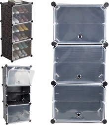 Étagères à chaussures modulaires