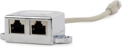 Adaptateur LAN RJ45 vers 2× RJ45 FTP répartiteur