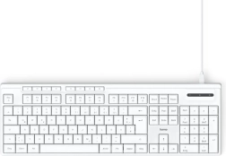 Clavier filaire blanc