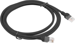 Câble réseau patch Cat 5e UTP 2 m noir