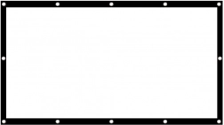 Écran de projection 84 pouces Maclean 186x100 cm avec cadre 25mm