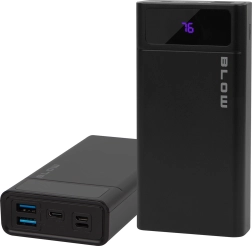 Power bank portable 20000 mAh avec charge rapide QC 3.0 et PD 22,5 W