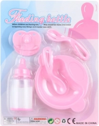 Accessoires pour poupées avec assiette